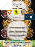 Especialidade de Comidas Tipicas