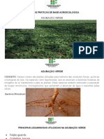 Principais Práticas de Base Agroecológica