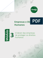 Módulo 3 - O Dever Das Empresas de Proteger Os Direitos Humanos