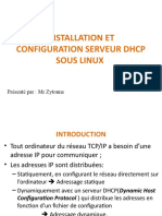 Installation Et Configuration Serveur DHCP Sous Linux: Présenté Par: MR Zytoune