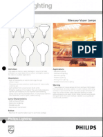 Philips Mercury Vapor Lamps Bulletin 2-89