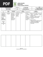 Lorma Colleges Drug Study: Related Learning Experience 7 Rotation