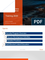 Security, Privacy and Compliance: Training 2020