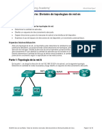 Appendix Lab - Subnetting Network Topologies