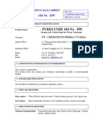 MSDS PURELYTHE 103 Na DW - CPU