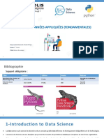 Sciences Des Données Appliquées (Fondamentales) : 4 Année Génie Informatique