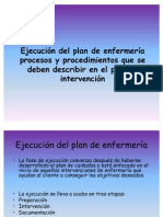 Ejecucion Del Plan De..