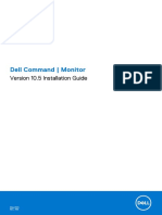 Dell Command - Monitor: Version 10.5 Installation Guide