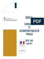 01 Chorus Pro Et Les Marches Publics de Travaux Dgfip-Aife