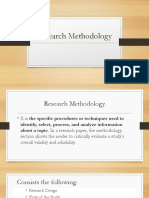 Research Methodology