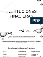 Instituciones Financieras