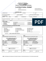 Civil Structural Permit Front