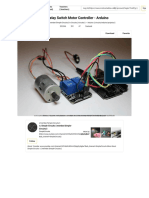 DIY - Relay Switch Motor Controller - Arduino - 4 Steps (With Pictures) - Instructables