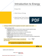 Lecture 1 - Energy Units