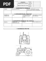 Check List - Tractor