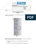 Curso: Técnico em Elemecânica: UNIDADE CURRICULAR: Desenvolvimento de Projetos de Sistemas Eletromecânicos