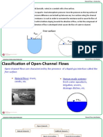 Open-Channel Flow: Free Surface