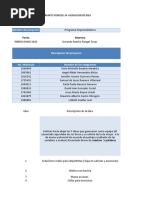 Formato de Registro de Proyecto: Fecha Maestro