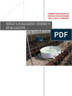 Riego Localizado: Diseño Y Evaluación