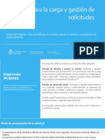 Manual de Gestion de Solicitudes - Emprender Mujeres