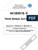 Science 9: Think Global, Act Local