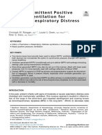 Nasalintermittentpositive Pressureventilationfor Neonatalrespiratorydistress Syndrome