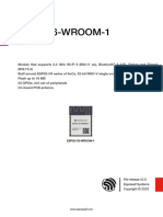 ESP32-C6-WROOM-1: Datasheet