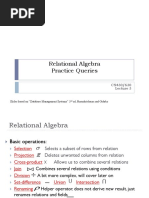 Relational Algebra