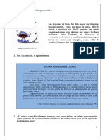 Instrucciones Inútiles: Cronopios y de Famas, Escribe Instrucciones para