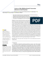 Energies: A Comprehensive Review of The Bidirectional Converter Topologies For The Vehicle-to-Grid System