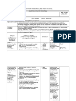 Planificación Microcurricular de Unidad Didáctica: Año Lectivo