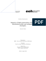 Impacts of High Penetration of PV in Distribution Grids and Mitigation Strategies