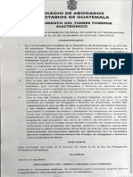 Reglamento Del Timbre Forense Electrónico