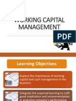 Working Capital Management