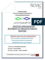 Rapport de Stage - Mohammed Benouahi Version 2 - Ista BTP Kenitra - Novice