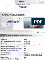 Tipping String: Seadrill Tombamento de Coluna 21/04/2021