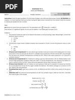 (Gas Law Problems) Name: Grade & Section