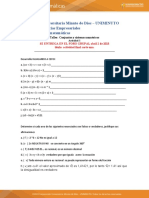 Corporación Universitaria Minuto de Dios - UNIMINUTO Facultad de Ciencias Empresariales Fundamentos de Matemáticas