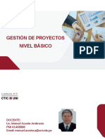 Gestión de Proyectos Nivel Básico