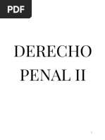 Derecho Penal Ii