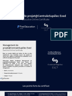 Management de Projet CentraleSupelec Exed