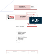 Procedimiento Esmeril Angular Código: Revisión: 00: Documento Original