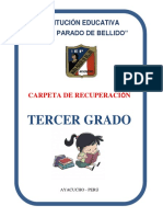 Cuaderno de Reforzamiento 3er Grado