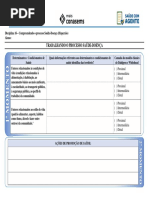 Trabalhando O Processo Saúde-Doença