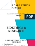 Bioethics Research