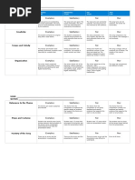 Rubrics BMC 115