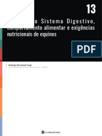 Síntese Do Sistema Digestivo, Comportamento Alimentar e Exigências Nutricionais de Equinos