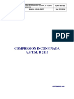 MVS 002 Compresion Inconfinada Astm D 2166