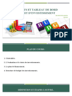 Budgets Et Tableau de Bord Budget D'Investissement: MR Mouzoun Zakarya 2019/2020