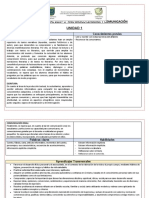 Planificación Anual 2023 - 2° Año Básico Lenguaje Y Comunicación Unidad 1